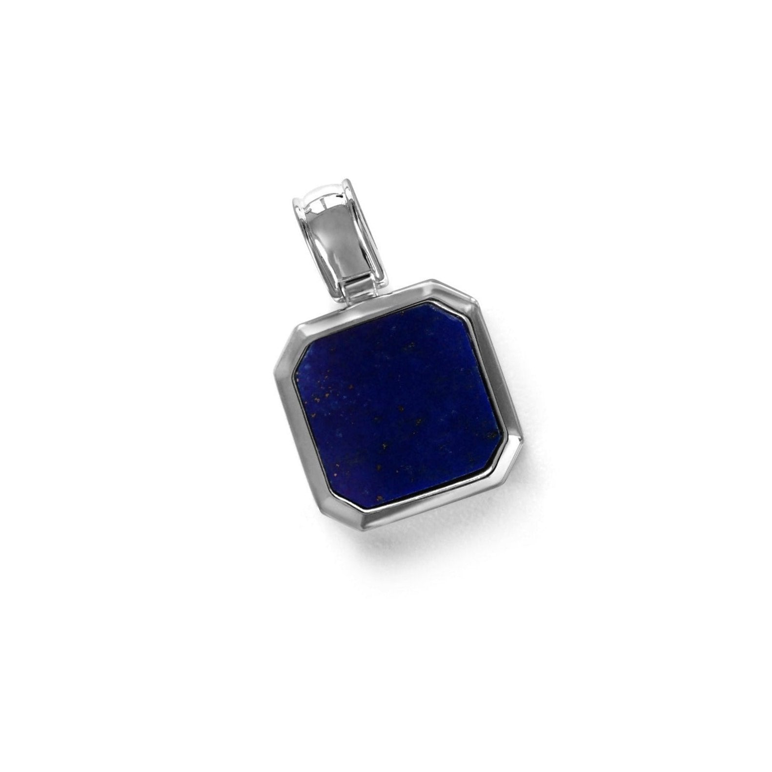 Azurite, Lapis, Onyx and Sterling Silver Pendant Unisex Pendant Mens Pendant Womens,Pendant,Stone Pendant Pendant Necklace N561 cheapest