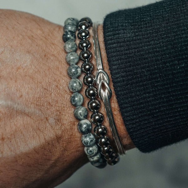 Metall Armband für Herren aus Edelstahl handmade