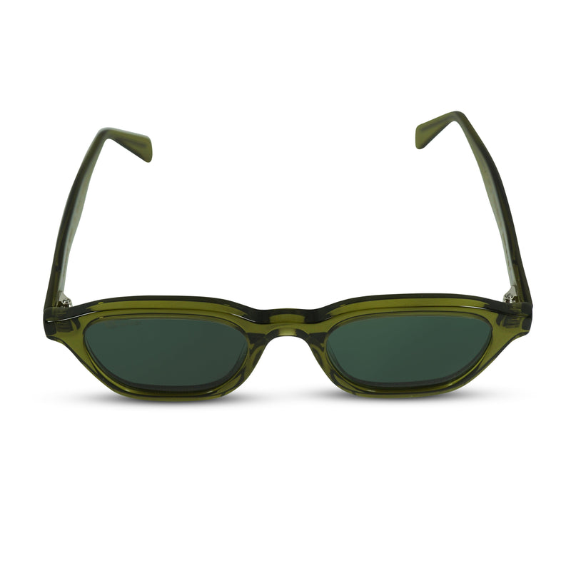 Herren und Damen Designer Sonnenbrille grün modern hochwertig Unisex Sprezzi Fashion