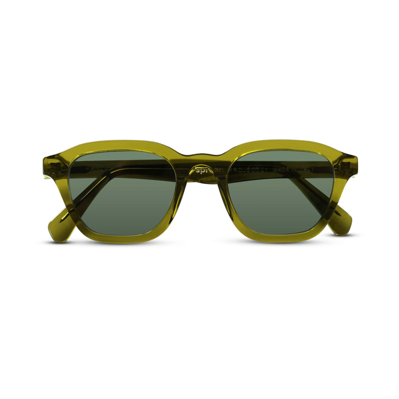 Herren und Damen Designer Sonnenbrille grün modern hochwertig Unisex Sprezzi Fashion