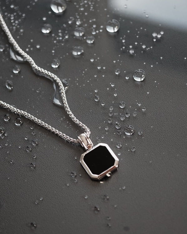 Onyx Halskette Sprezzi Fashion