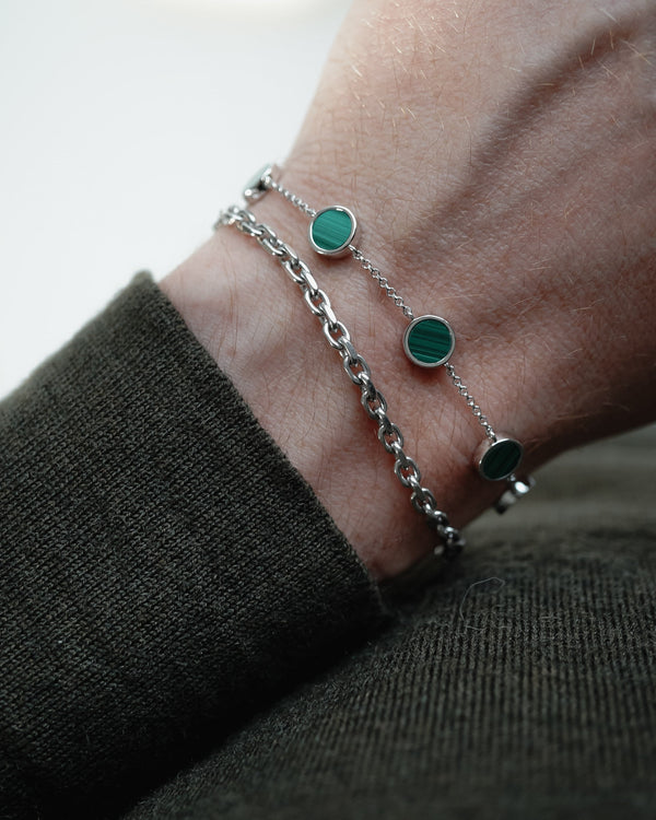 Männer Armbänder Silber