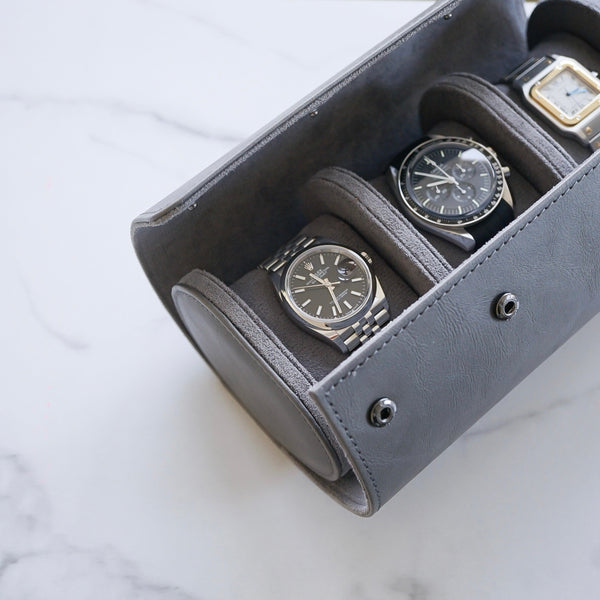 Uhrenbox aus Leder für drei Uhren Sprezzi Fashion