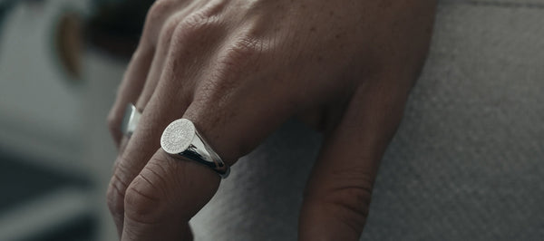 Siegelringe mit Gravur Kompassring Sprezzi Fashion