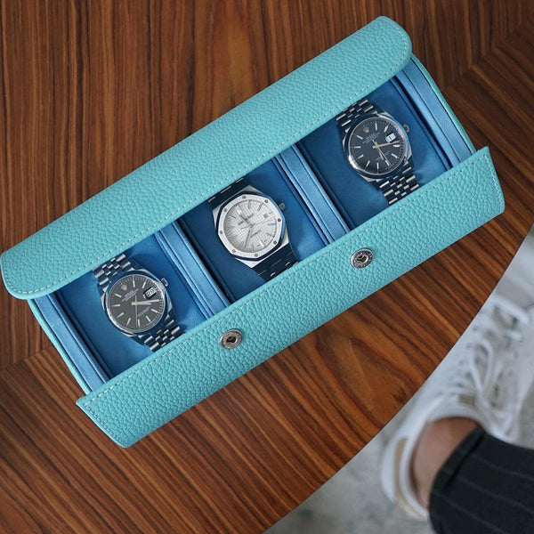 Die perfekte Aufbewahrung für jede Luxusuhr: Uhrenrollen aus hochwertigem Leder