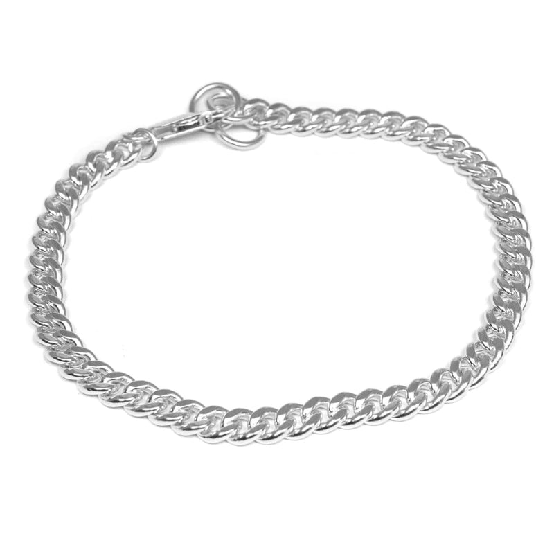 925 Sterling Silver Armband [Curb] Armband Sprezzi Silver Silver 