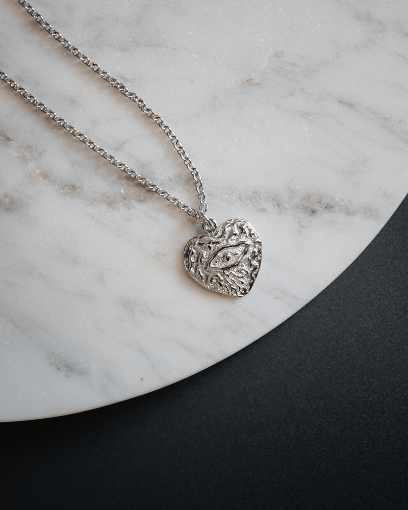 925 Silber Halskette mit Allsehendes Auge Anhänger, hochwertig und handgefertigt Sprezzi Fashion