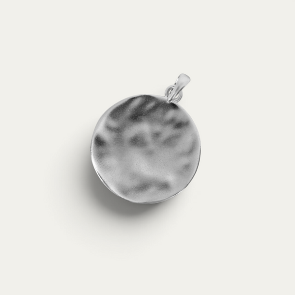 Pendentif En Argent 925 [Martelé]