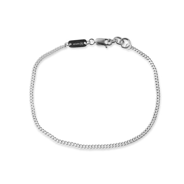 Elegantes Curb Armband und Halskette Set für Herren handgefertigt Sprezzi Fashion