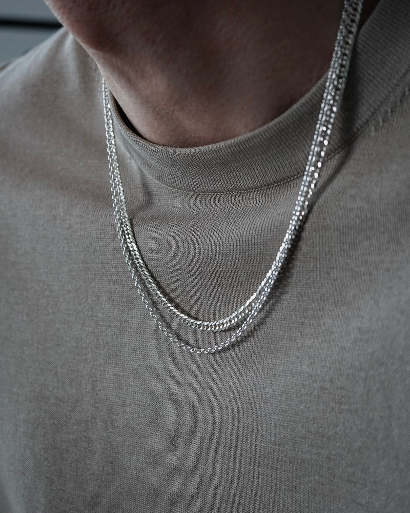 Silber Cuban Chain Kette für Männer aus 925 Silber