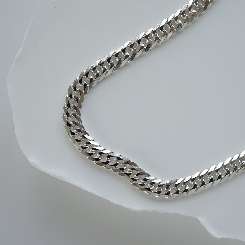 Silber Cuban Chain Kette für Männer aus 925 Silber