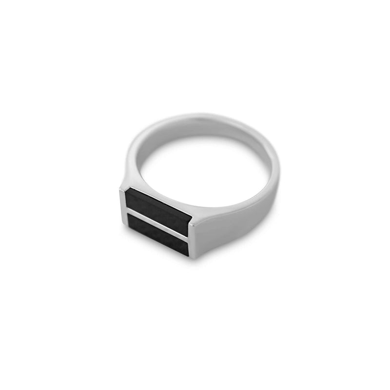 Balance Ring mit Onyx Stein