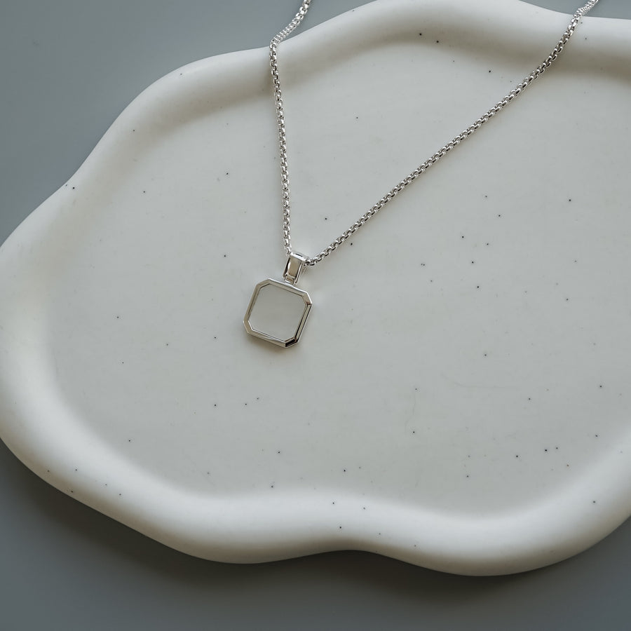 Elegante-925-Silber-Halskette-