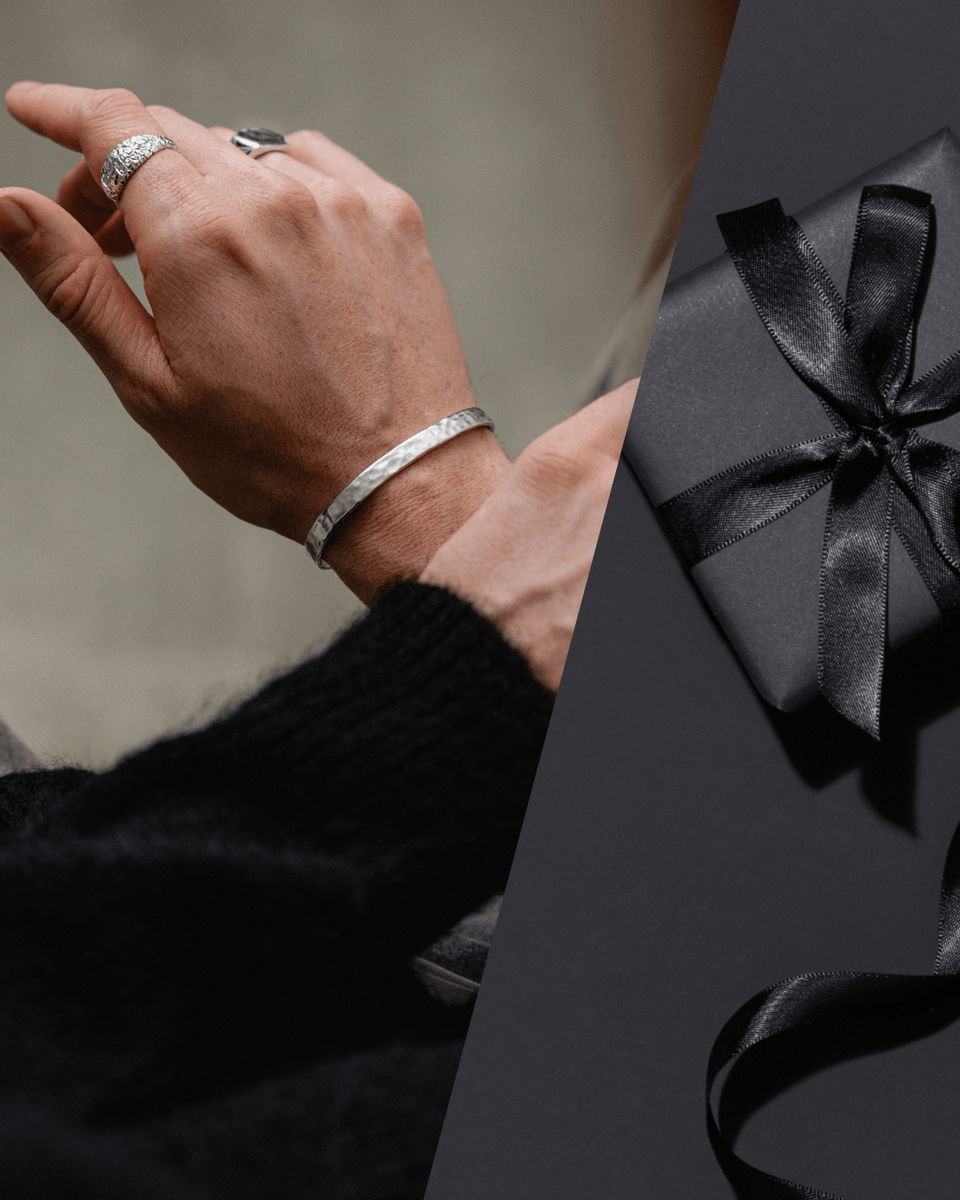 Geschenk Manner Schmuck Herren Silber hochwertig Silber