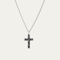 Collana In Argento 925 Con Pendente [Croce]