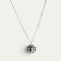 Collier 925 Argent Avec Pendentif [Peace]