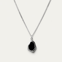 Halskette 925 Silber Anhänger [Onyx Crash]