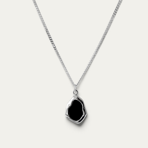Collana In Argento 925 Con Pendente [Onyx Crash]