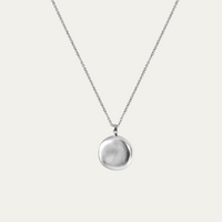 Collier 925 Argent Avec Pendentif [Medaillon]