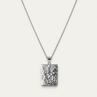 Collier 925 Argent Avec Pendentif [Meteorit]