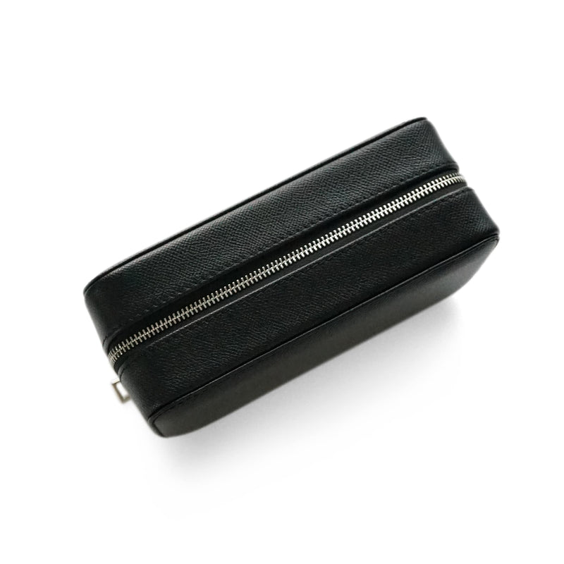 Handgemachte schwarze Leder Uhrenbox für 3 Uhren stilvoll, praktisch und sicher für Reisen Sprezzi Fashion