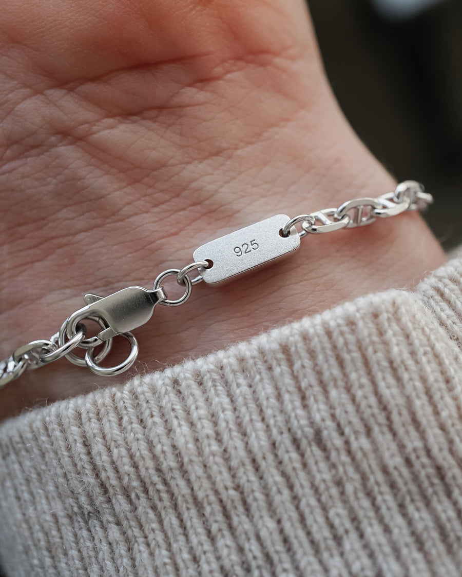 Herren-Armband-925-Silber-