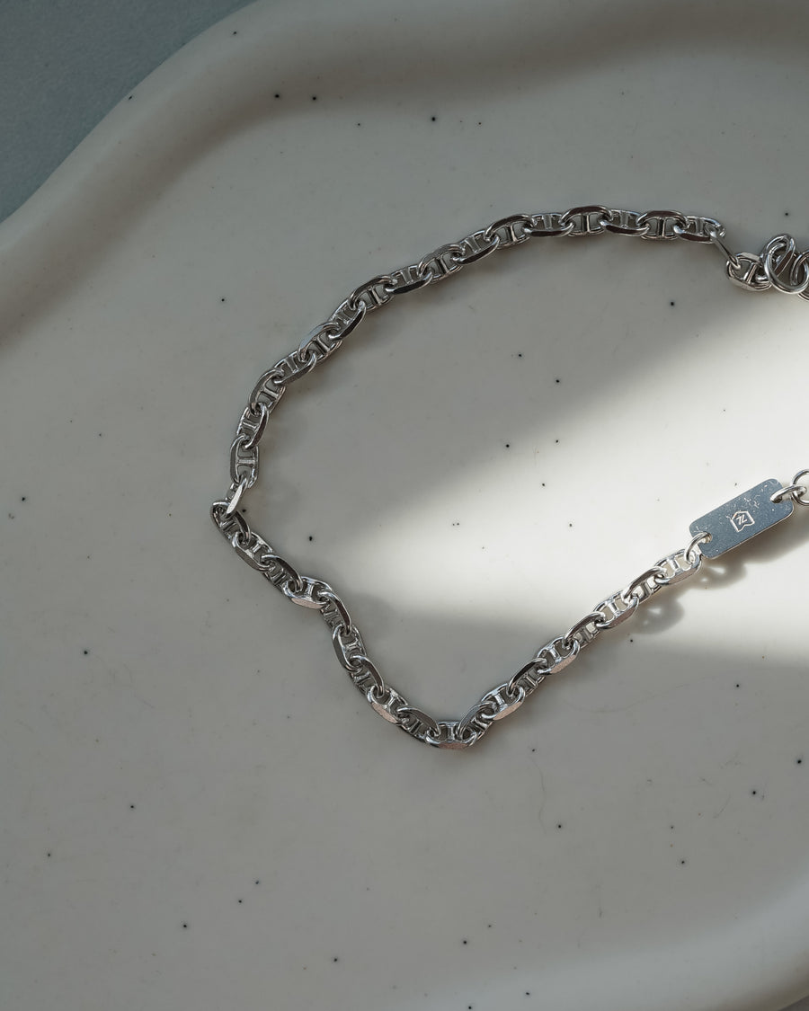 Men's Silver Bracelet – Cable Link Style | Sprezzi Fashion