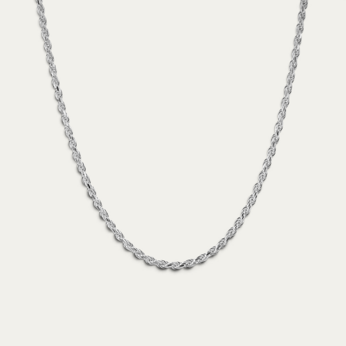 Men's Box Chain Necklace Made Of 925 Silver | Sprezzi Fashion