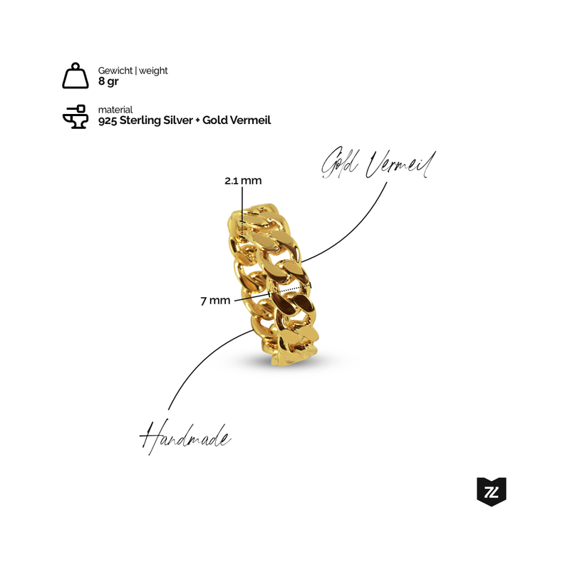Chain Ring Ringe Sprezzi 