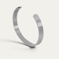 Bracelet Rigide En Acier Inoxydable Matt