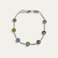 Bracelet En Argent 925 [Larvikite]