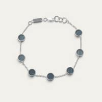 Bracelet En Argent 925 [Aqua]