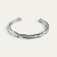 Bracelet Rigide 925 Argent [Météorite]