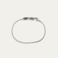 Bracelet En Argent 925 [Small Curb]
