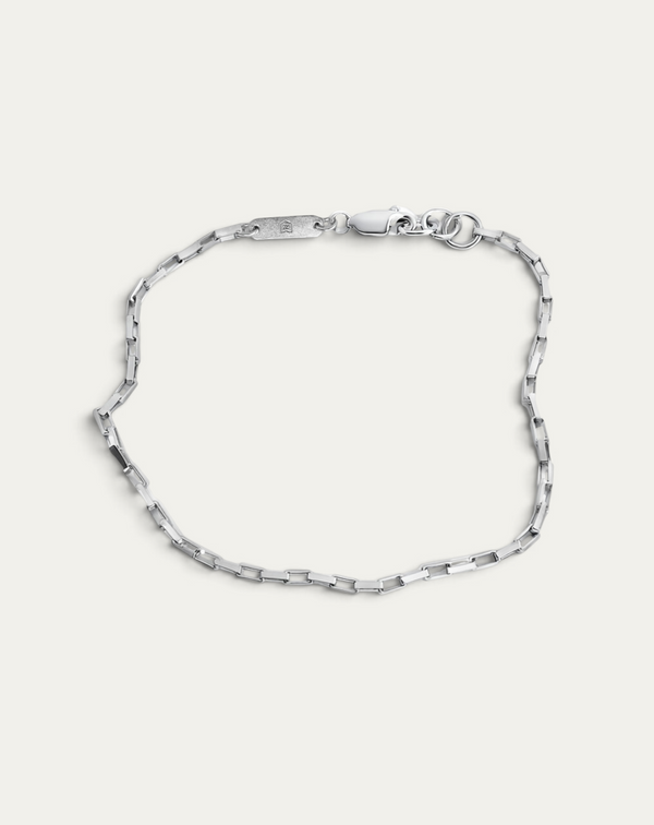 Bracciale in argento 925 [Small Paperclip]