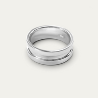Bague Bande 925 Argent [Balance]