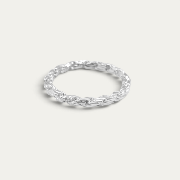 Bandring 925 Silber [Rope]