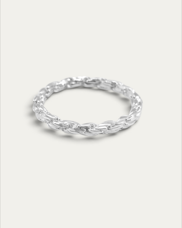 Bandring 925 Argento [Rope]
