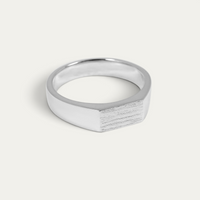 Bague 925 Argent & Or [Raw Thin]
