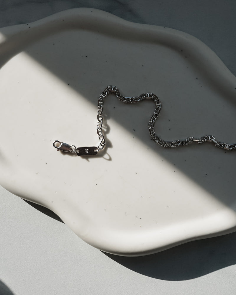 Men's Silver Bracelet – Cable Link Style | Sprezzi Fashion