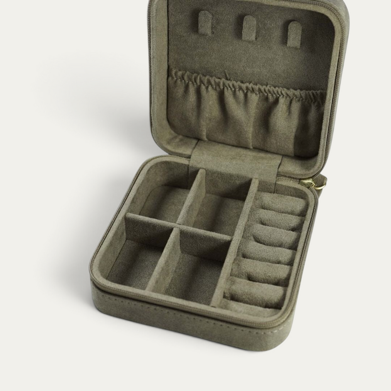 Schmuckbox Reisetasche Velours