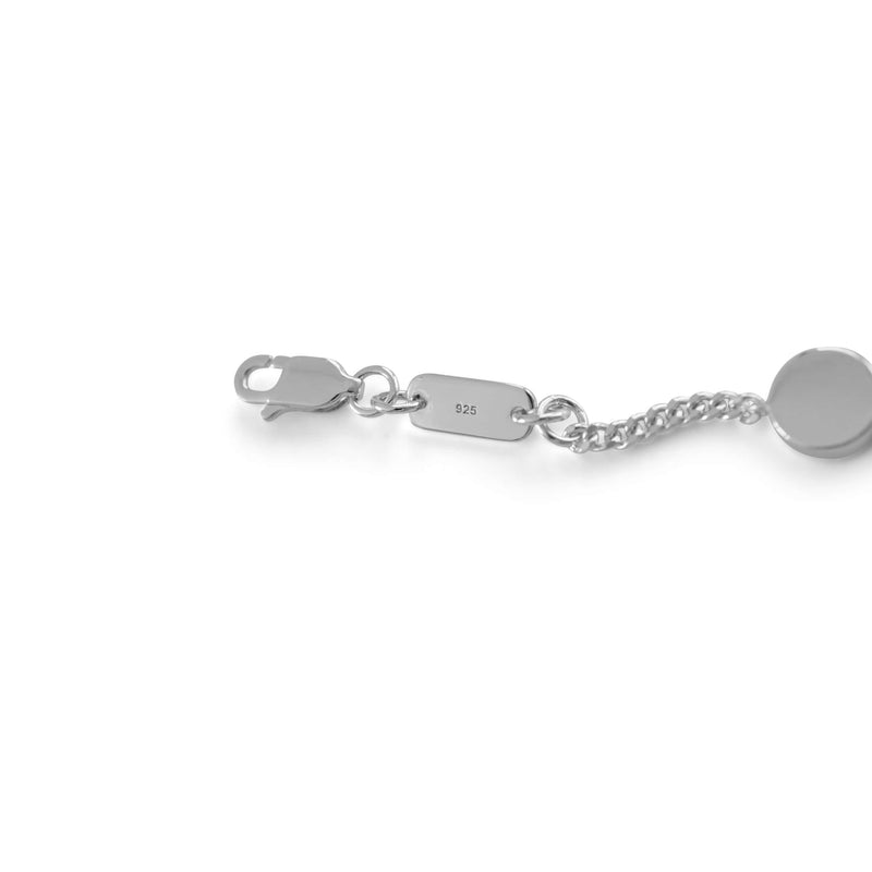 Herren Silber Armband mit 925 Gravur am Verschluss Sprezzi Fashion