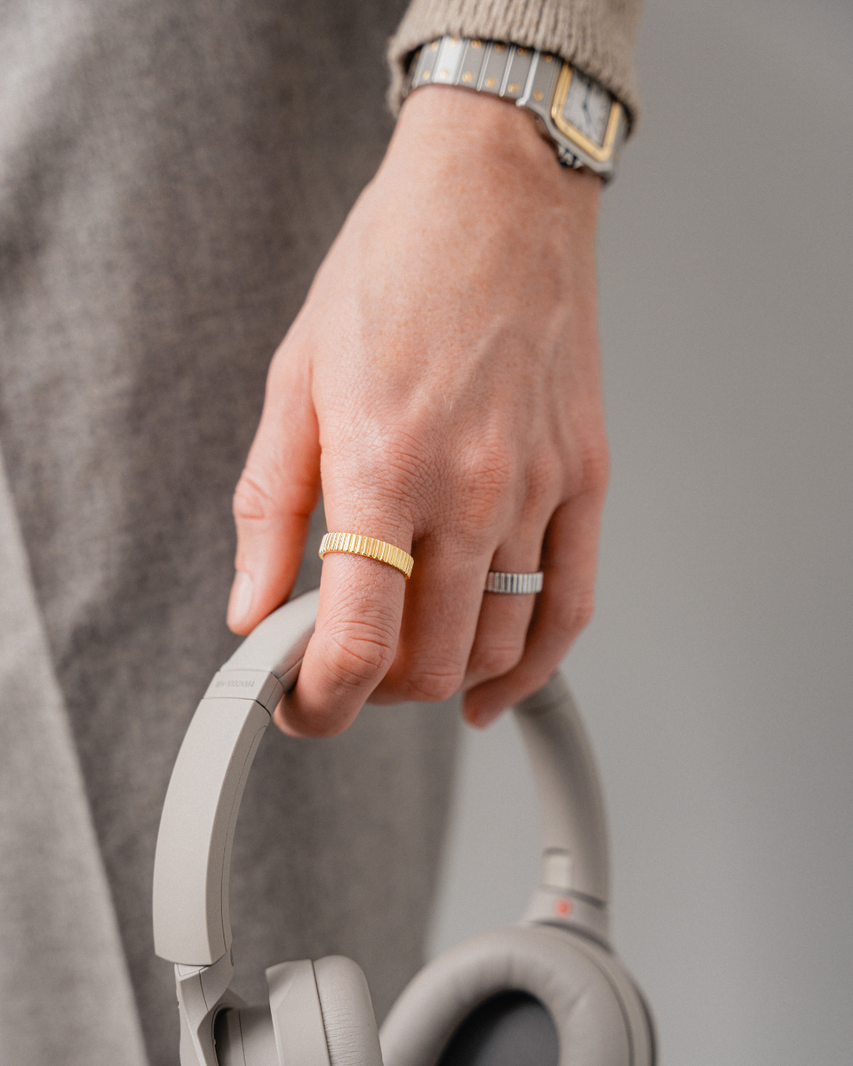 Herbst Schmuck für Männer Essentials Monochrom Style Gold und Silber Accessoires