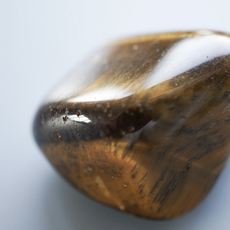 Tiger Eye Naturstein Edelstein mit goldbrauner Maserung Hochwertiger Schmuckstein Für Anhänger und Ringe Sprezzi Fashion