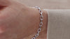 Silber Armband Toggle Bracelet Männer 925 Sterling Silver Glieder minimalistisch Sprezzi Fashion