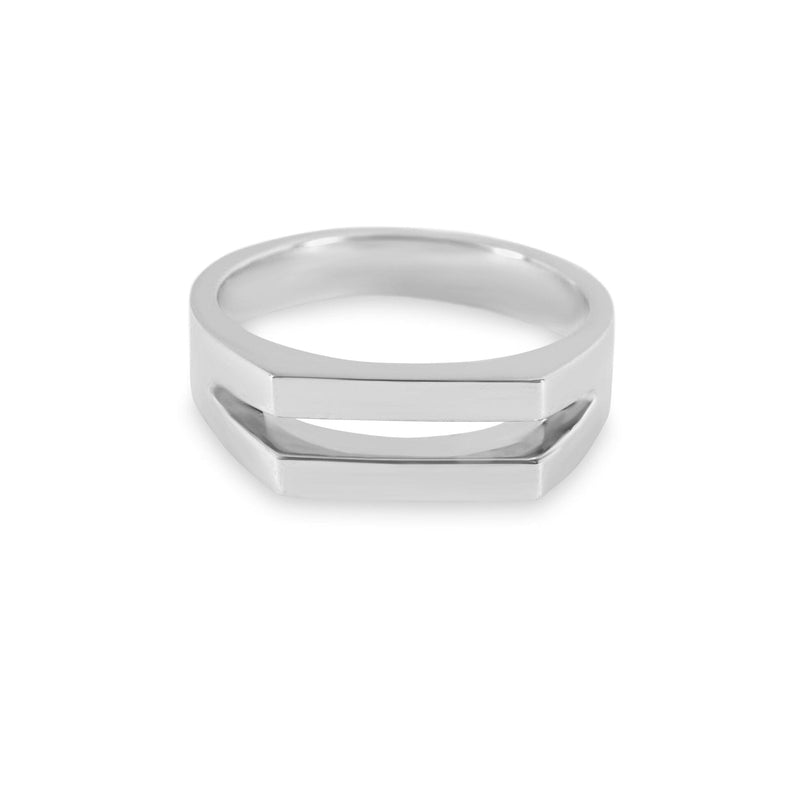 Ring Split Ringe Sprezzi 54 Silver Silver