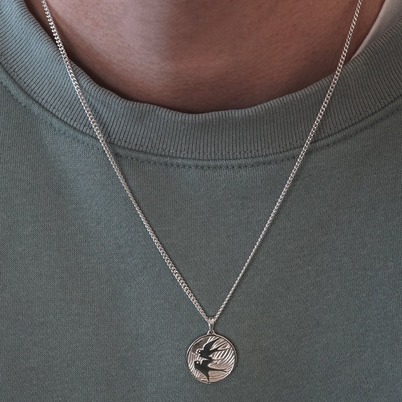 Männer Kette aus 925 Sterling Silver mit Anhänger Sprezzi Fashion