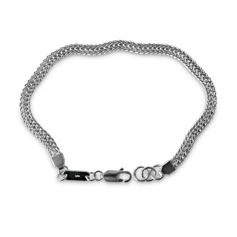 Herren Silber Armband aus 925 Sterling Silver minimalistisch Sprezzi Fashion