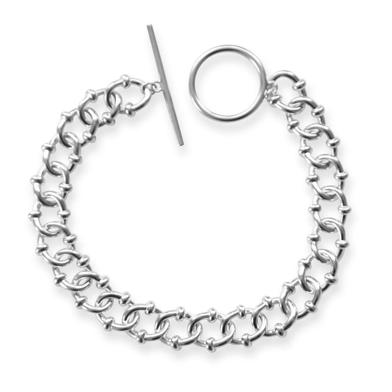 925 Sterling Silver Armband [Cable] Armband Sprezzi 925 Silber Silver 