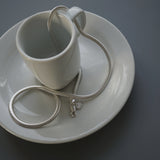 925 Sterling Silver Kette [Snake] Halsketten Sprezzi 